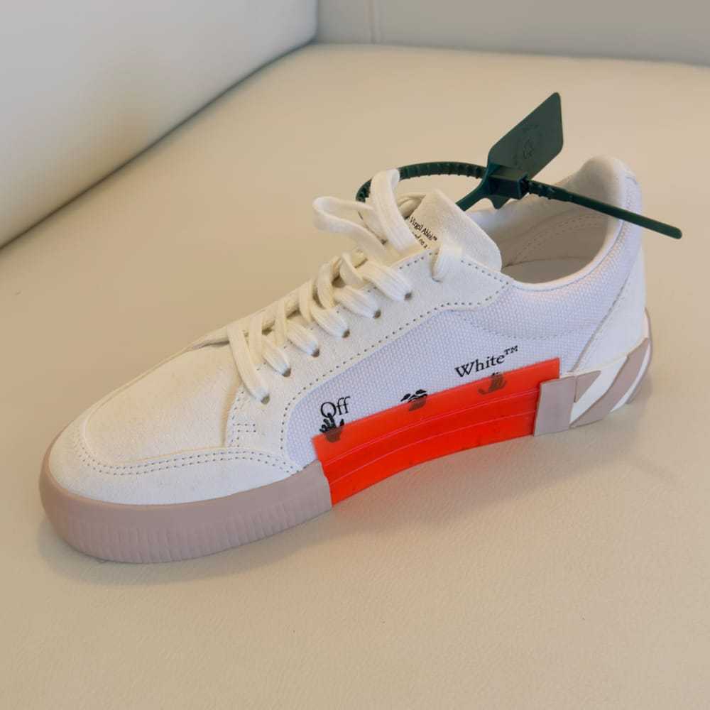 Off-White Vulcalized leather trainers - image 8