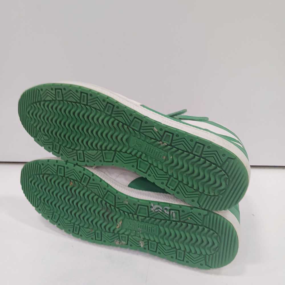 Puma Sky II High Green & White Athletic Sneakers … - image 5