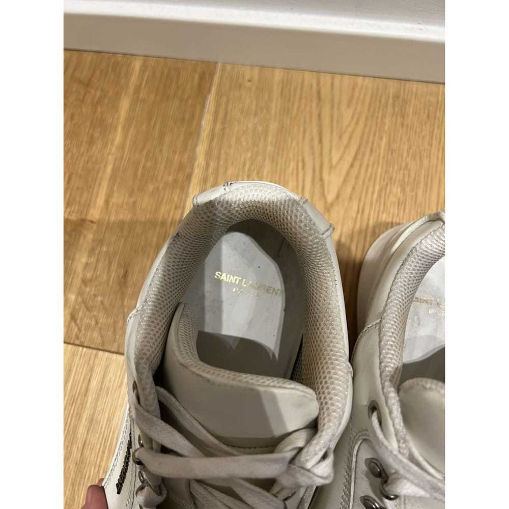 Saint Laurent Jump leather low trainers - image 2