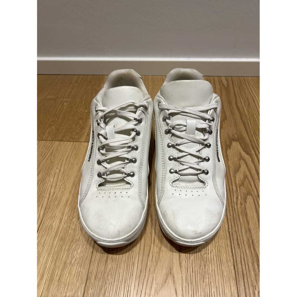 Saint Laurent Jump leather low trainers - image 3