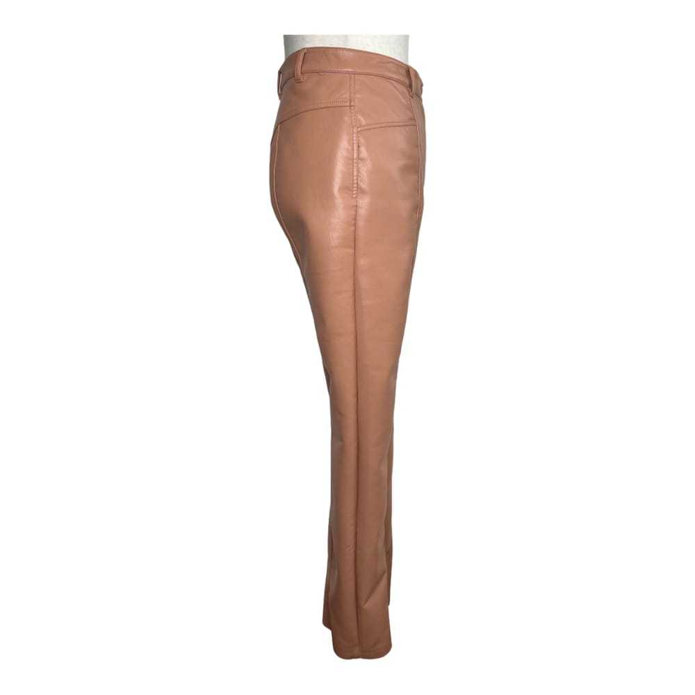 Aritzia Vegan leather straight pants - image 5