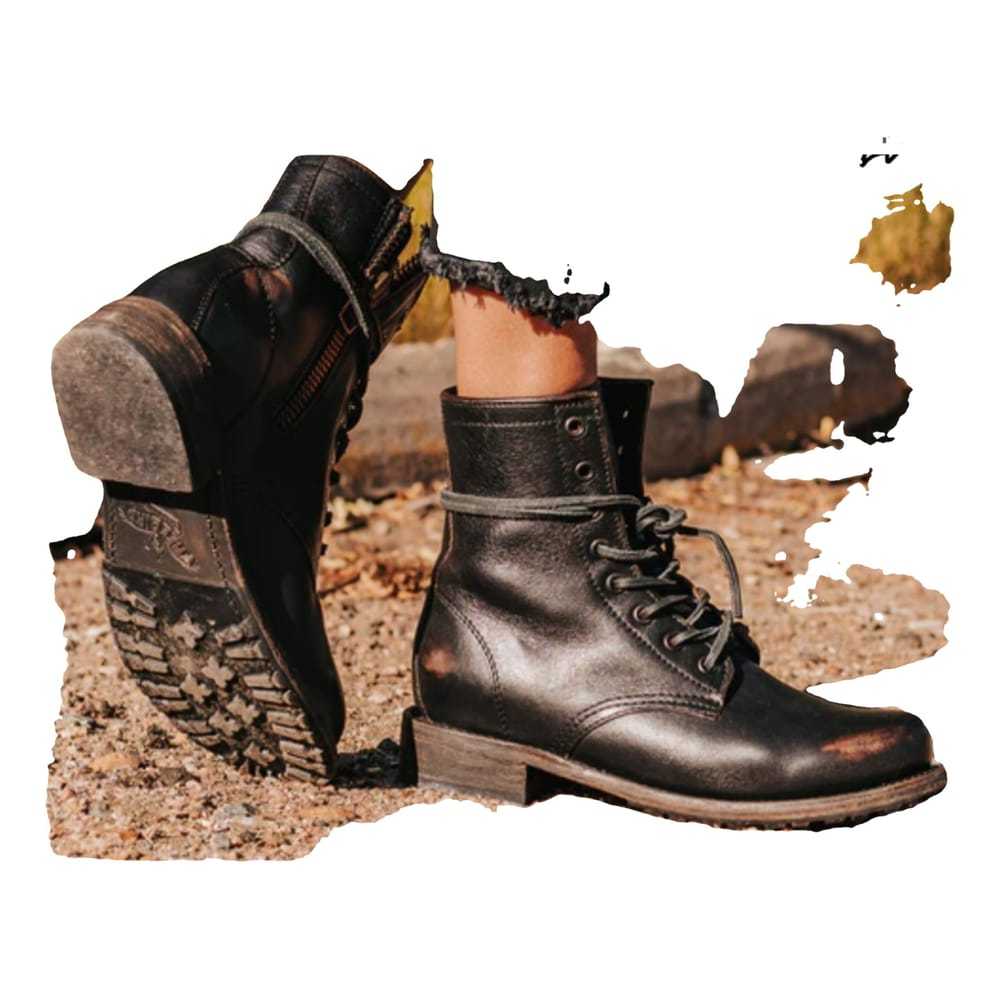 Freebird by Steven Leather lace up boots - image 2