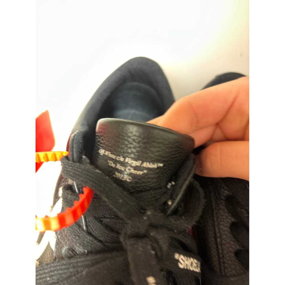 Off-White Vulcalized leather trainers - image 6