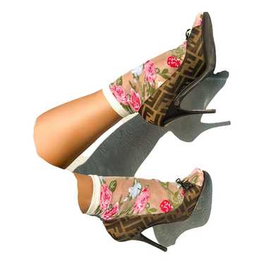 Fendi Cloth heels