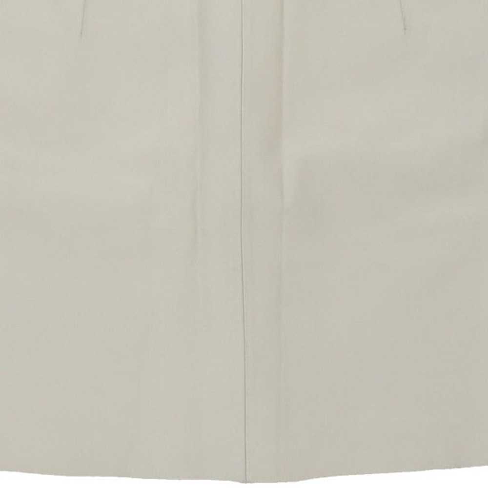 Unbranded Mini Skirt - 35W UK 16 White Leather - image 6