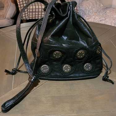 Samir Genuine Leather handbag purse vintage 80s 90