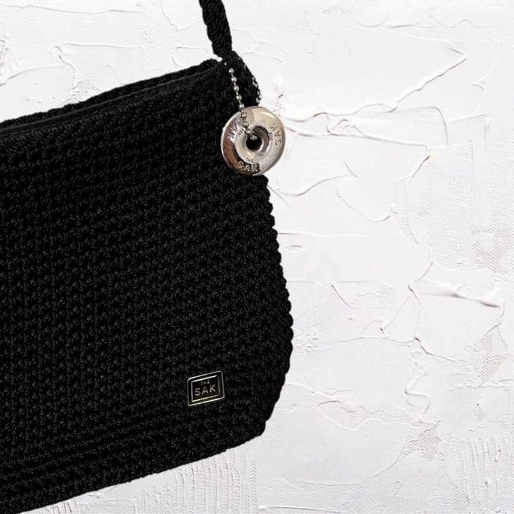 The SAK | Black Mini Crochet Bag - image 4