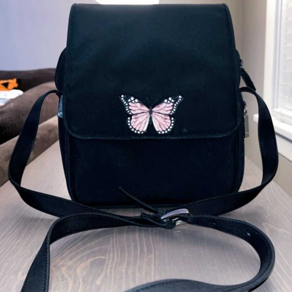 Butterfly Nylon 90s purse - image 2