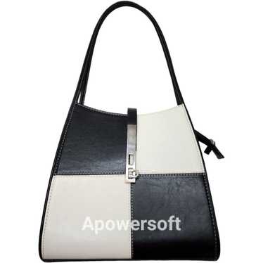 Non Branded Black & White Handbag - image 1