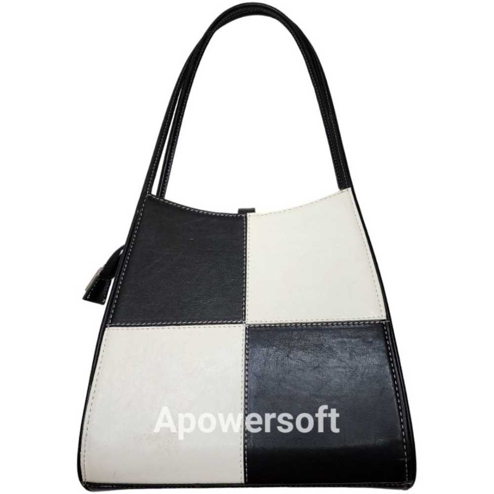 Non Branded Black & White Handbag - image 3