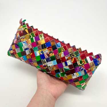Candy wrapper purse shoulder handbag - Gem