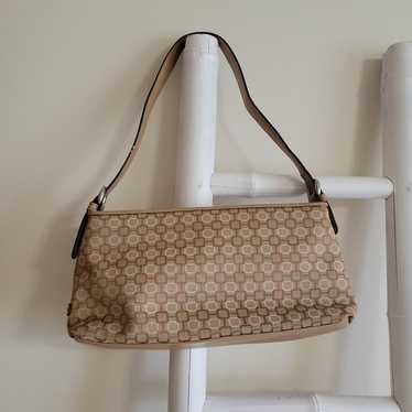 Nine West faux leather handbag shoulder bag, purse, brown medium | eBay