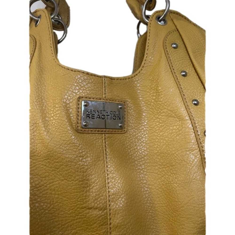 Kenneth Cole Reaction Cornbread Yellow Studded Ho… - image 3