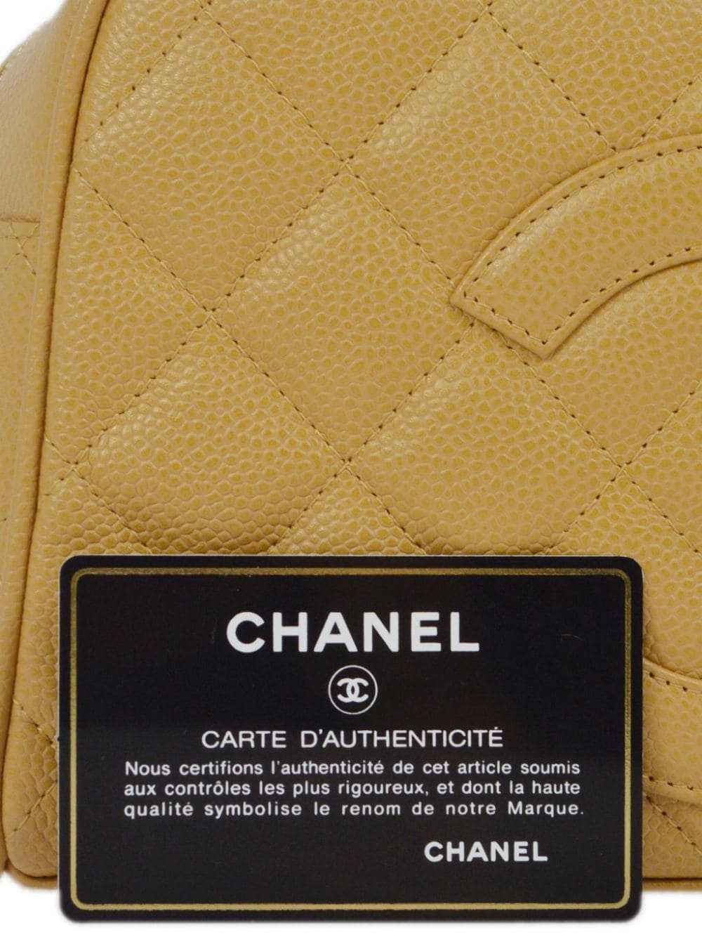 CHANEL Pre-Owned 2007 diamond-quilted bowling bag… - image 5