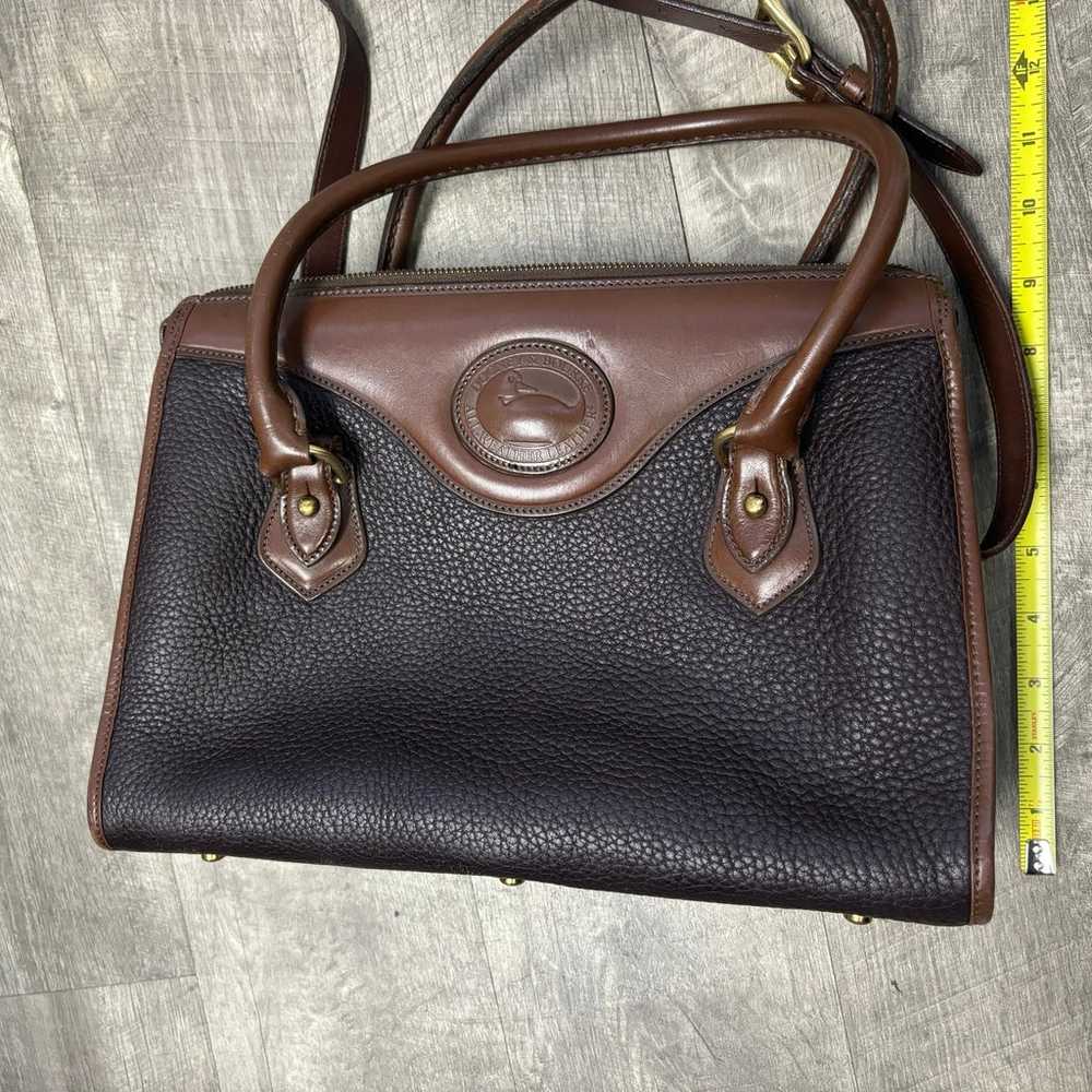 Vintage Dooney and Bourke All Weather Leather Bla… - image 10