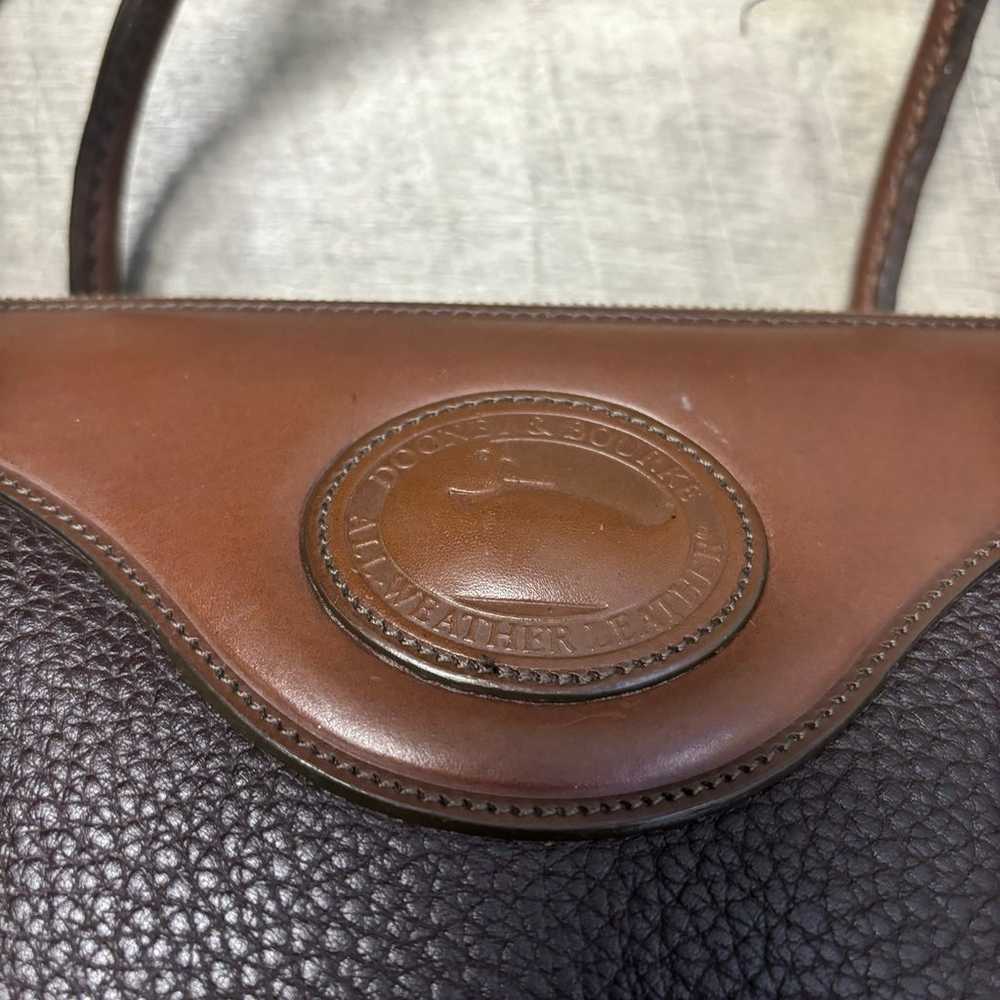 Vintage Dooney and Bourke All Weather Leather Bla… - image 2