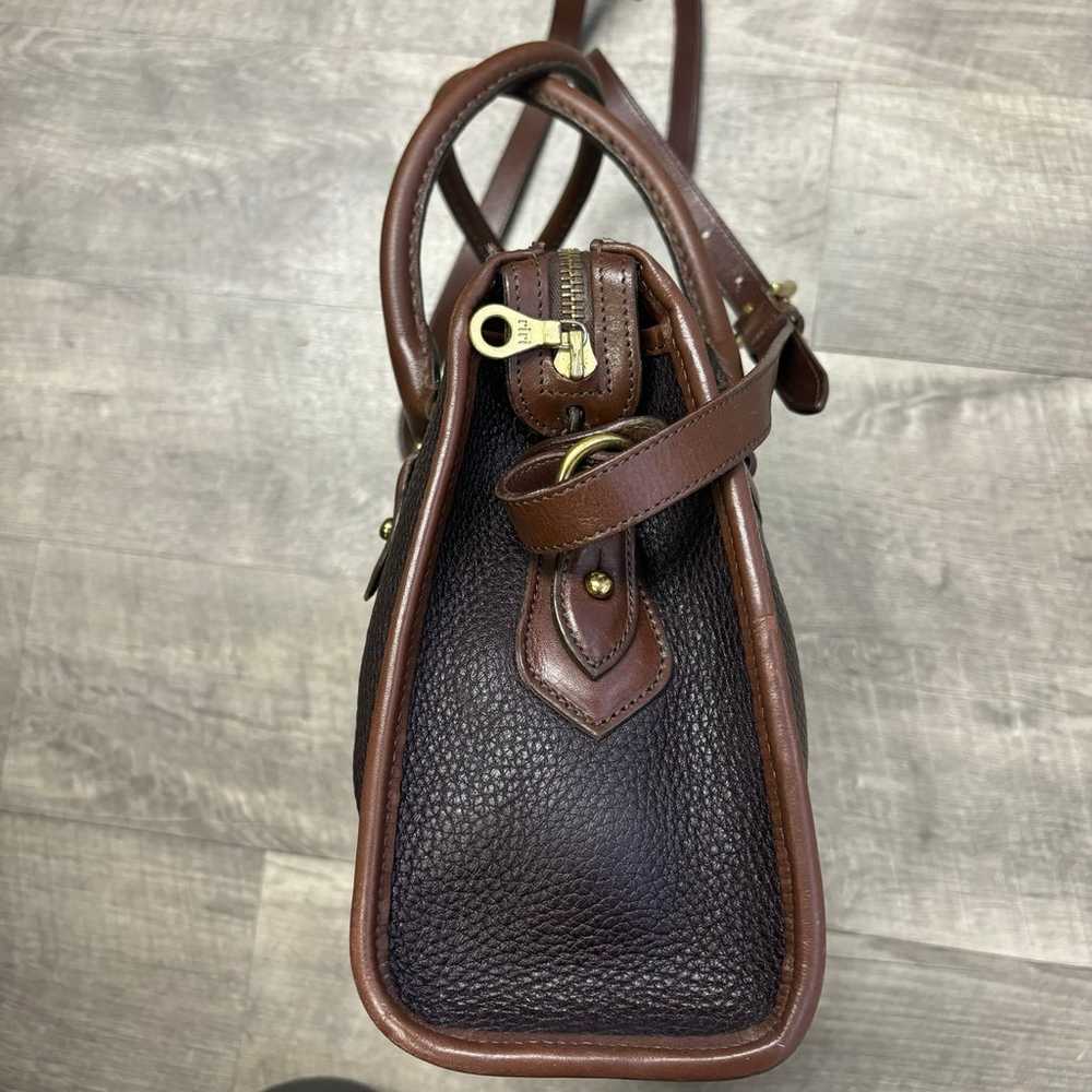 Vintage Dooney and Bourke All Weather Leather Bla… - image 3