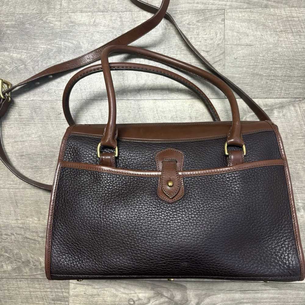 Vintage Dooney and Bourke All Weather Leather Bla… - image 4