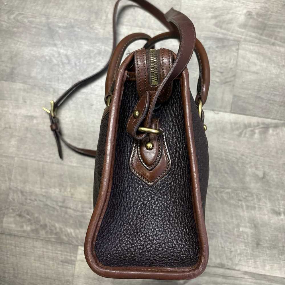 Vintage Dooney and Bourke All Weather Leather Bla… - image 5