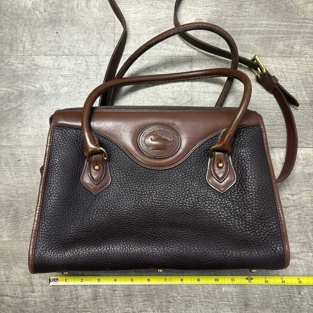 Vintage Dooney and Bourke All Weather Leather Bla… - image 9