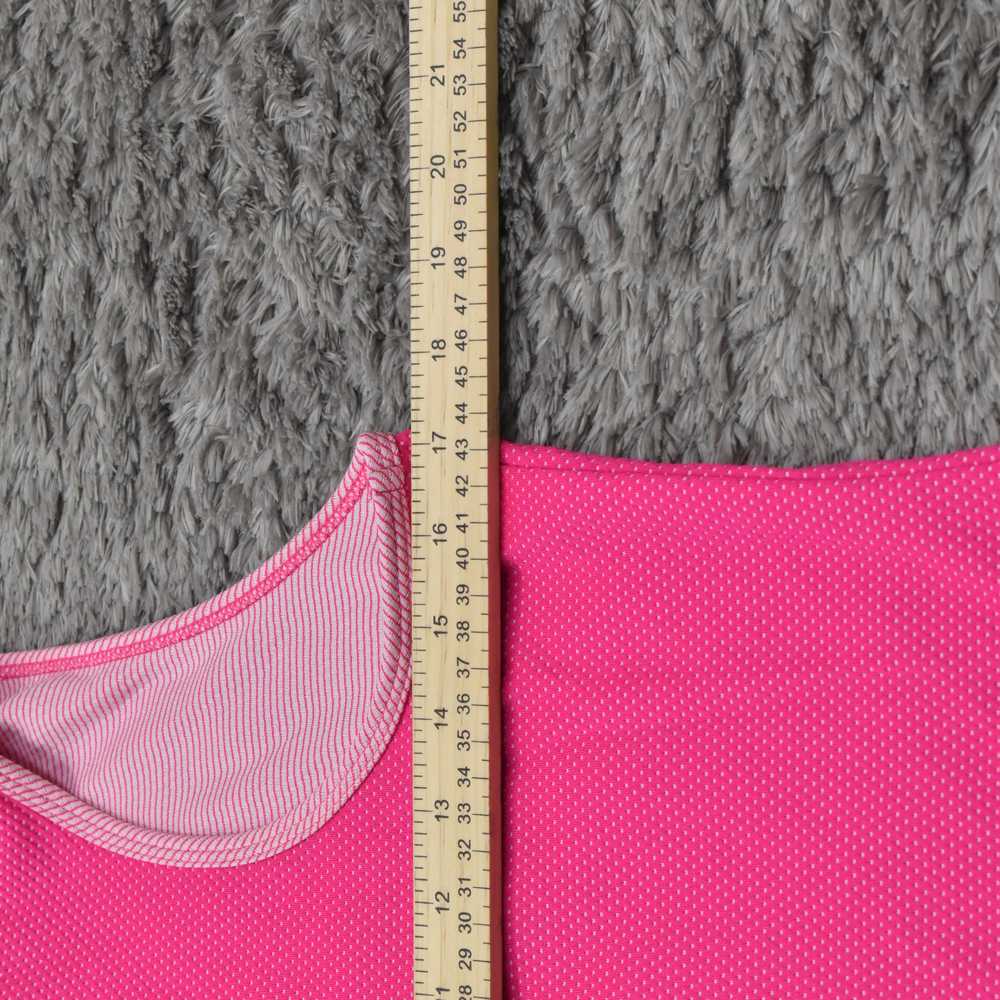 Adidas Women's Size M Basic Golf Pink Polka Dot P… - image 3
