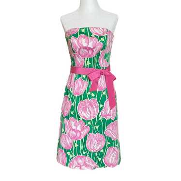 Lilly Pulitzer White Tag Towering Tulips Floral S… - image 1