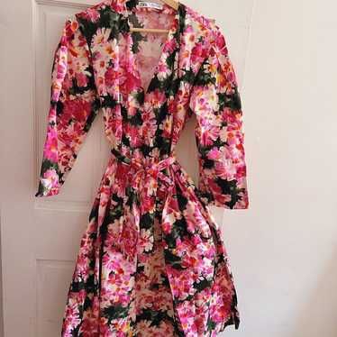 Zara Limited Edition Floral Maxi Dress