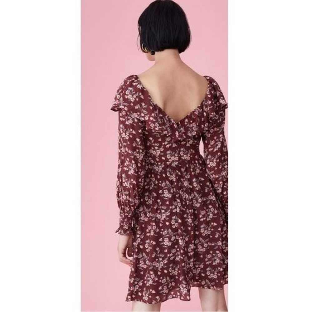 NWOT Rebecca Tilda Floral Silk Ruffle Dress - image 2