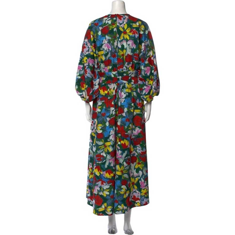 LELA ROSE Floral Print Long Dress Size 0 - image 6