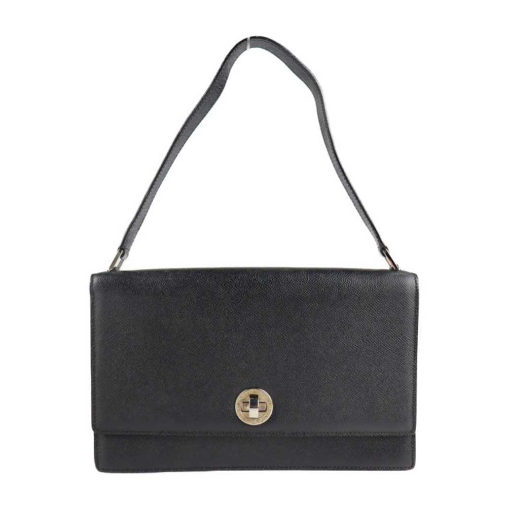 BVLGARI Bulgari shoulder bag grain calf leather b… - image 1