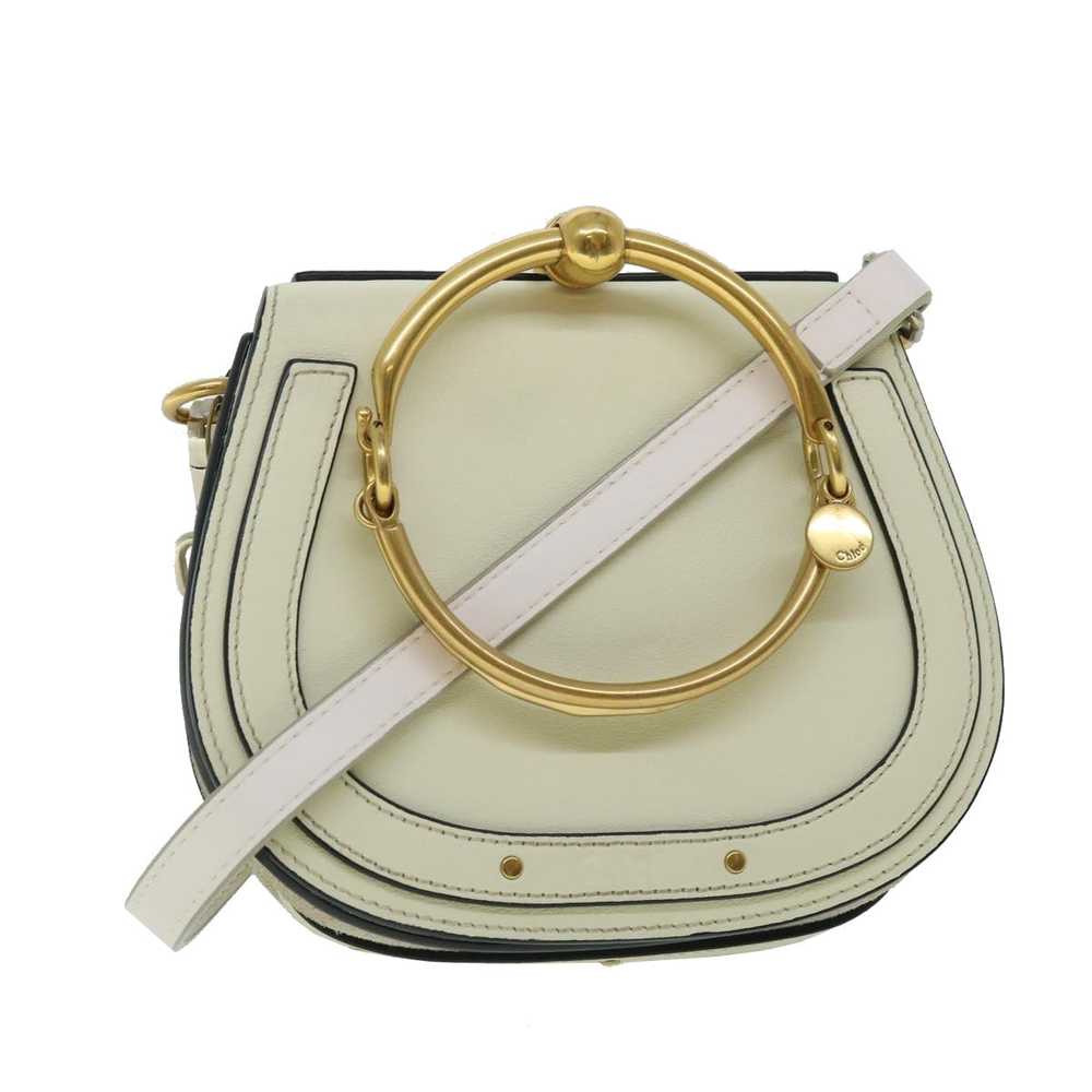 Chloe Small Bracelet Hand Bag Nile leather 2way C… - image 1