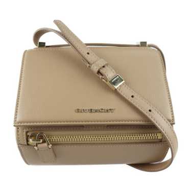 GIVENCHY Pandora Box Mini Shoulder Bag Leather Be… - image 1
