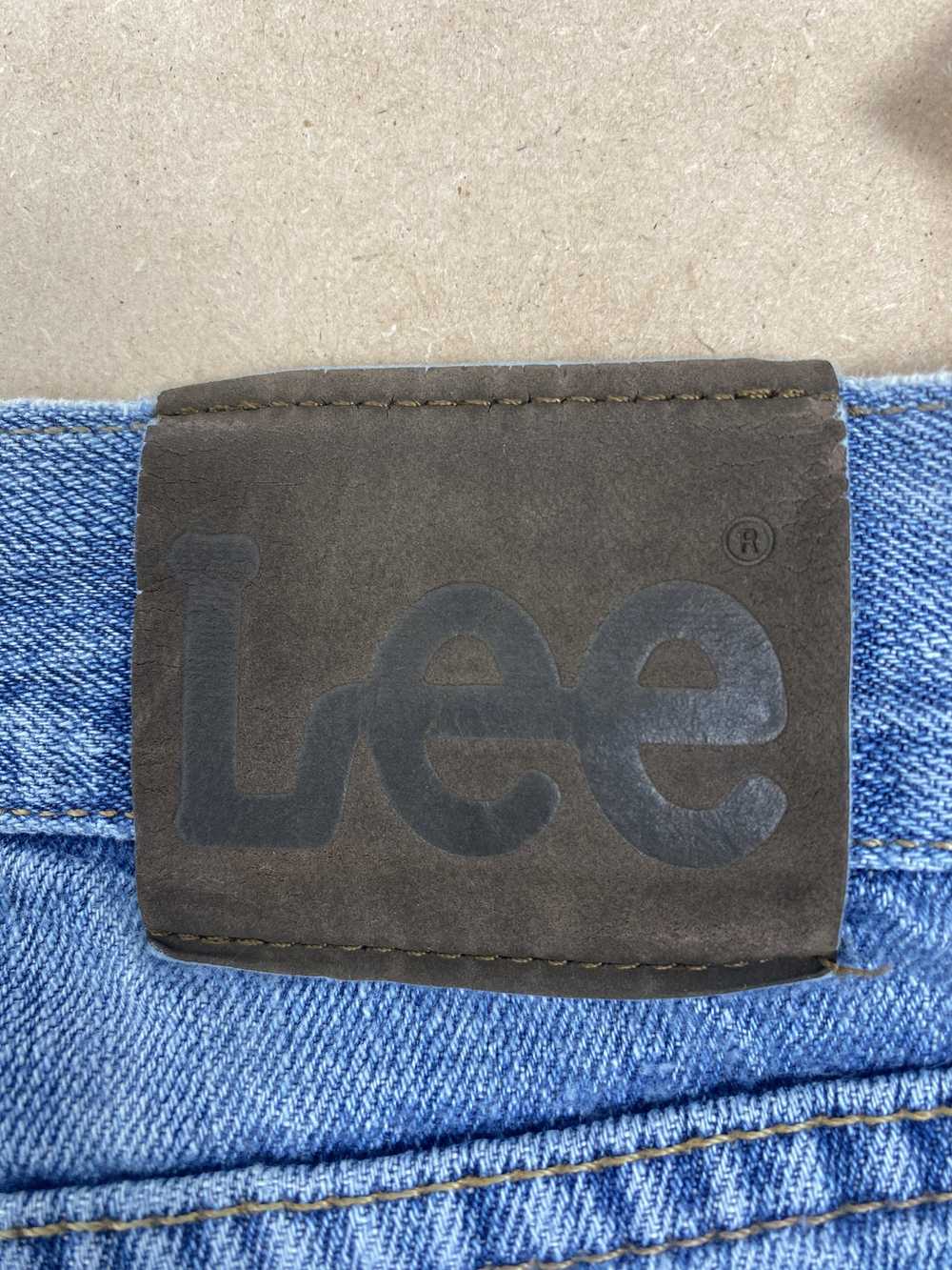 Lee × Vintage Vintage Lee Straight Cut Faded Mid … - image 8