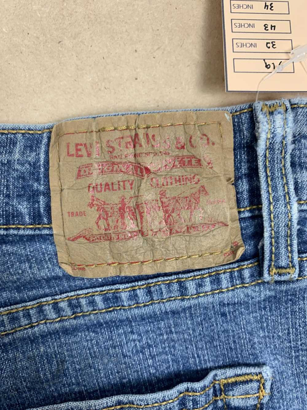 Levi's × Vintage Vintage Levis 519 Bootcut Distre… - image 9