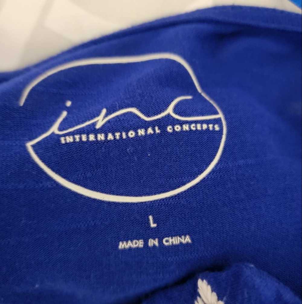 I.N.C INC International Concepts Large Blue Boho … - image 5