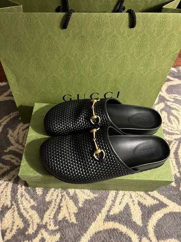 Gucci Gucci Horsebit Leather Mule Slides - image 1