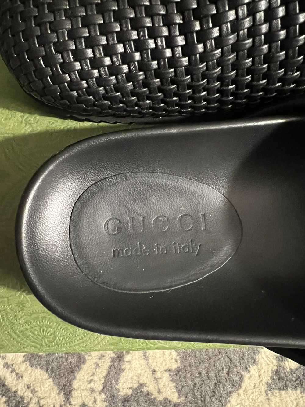 Gucci Gucci Horsebit Leather Mule Slides - image 3
