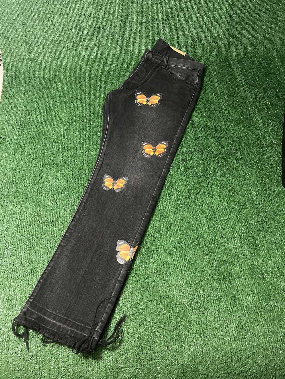 MNML × Streetwear Mnml denim butterfly black size… - image 2