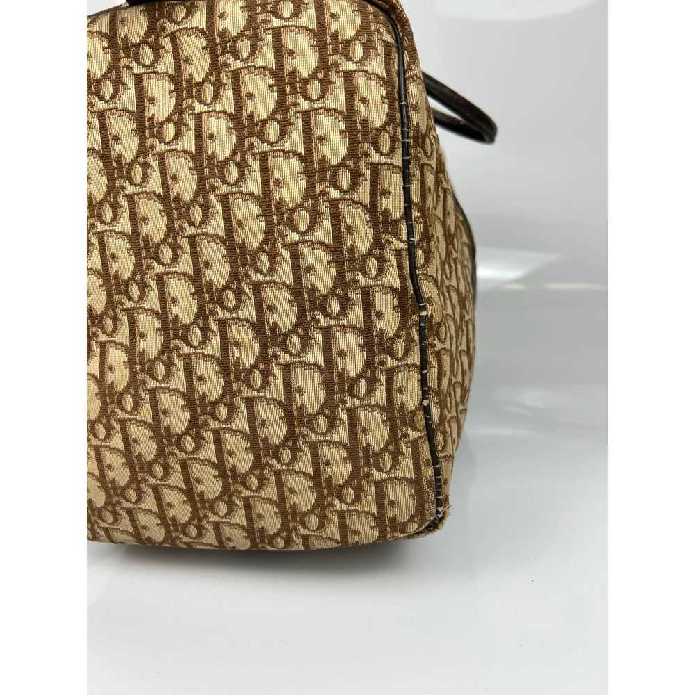 Dior Christian Trotter Monogram Brown Duffle Bag - image 7