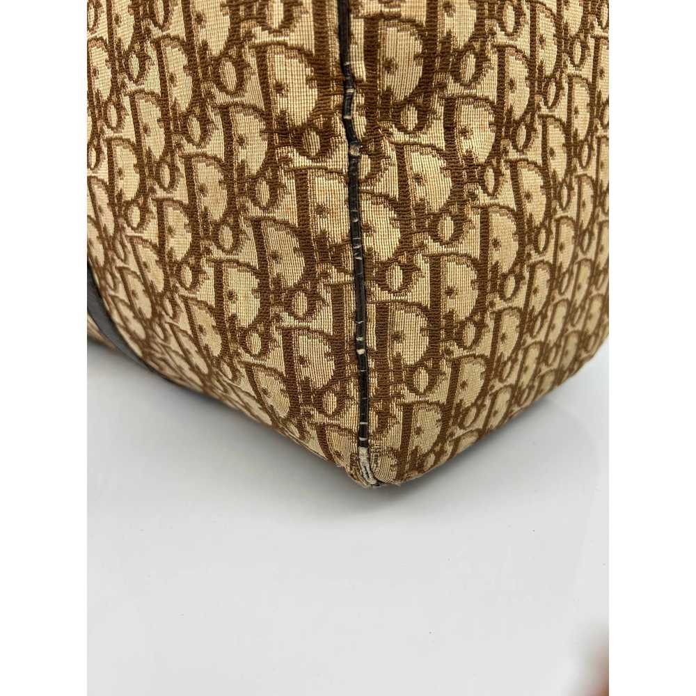 Dior Christian Trotter Monogram Brown Duffle Bag - image 8