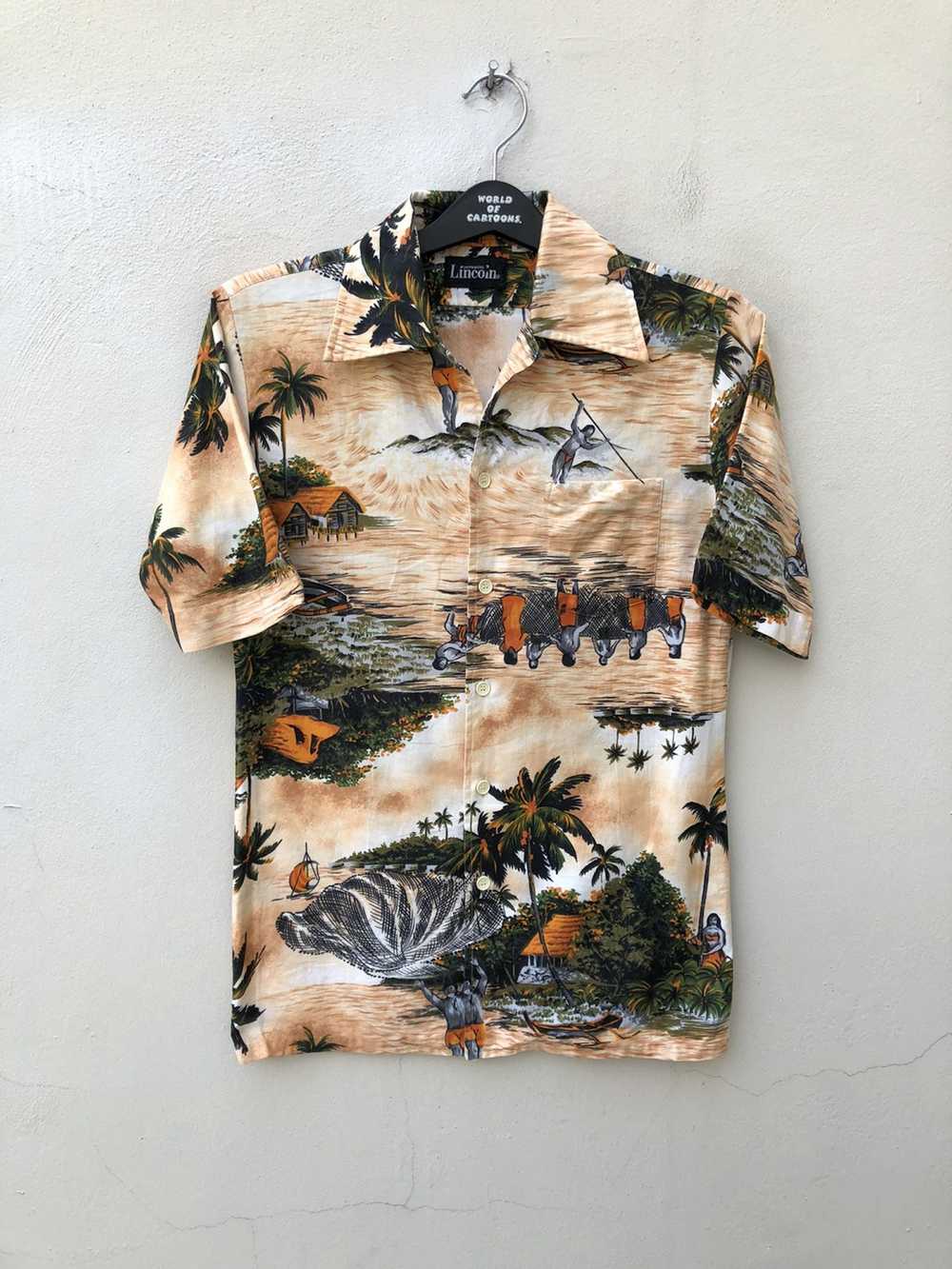 Hawaiian Shirt × Japanese Brand × Vintage 60s 70s… - image 5