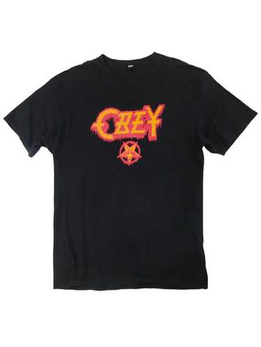 Band Tees × Obey × Rock T Shirt Obey x Ozzy Osbour