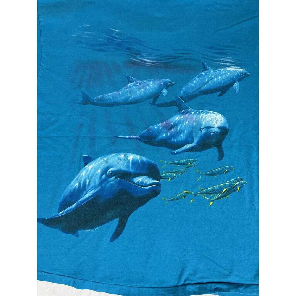 Vintage Vintage Kauai Hawaii Dolphin T-Shirt Size… - image 11