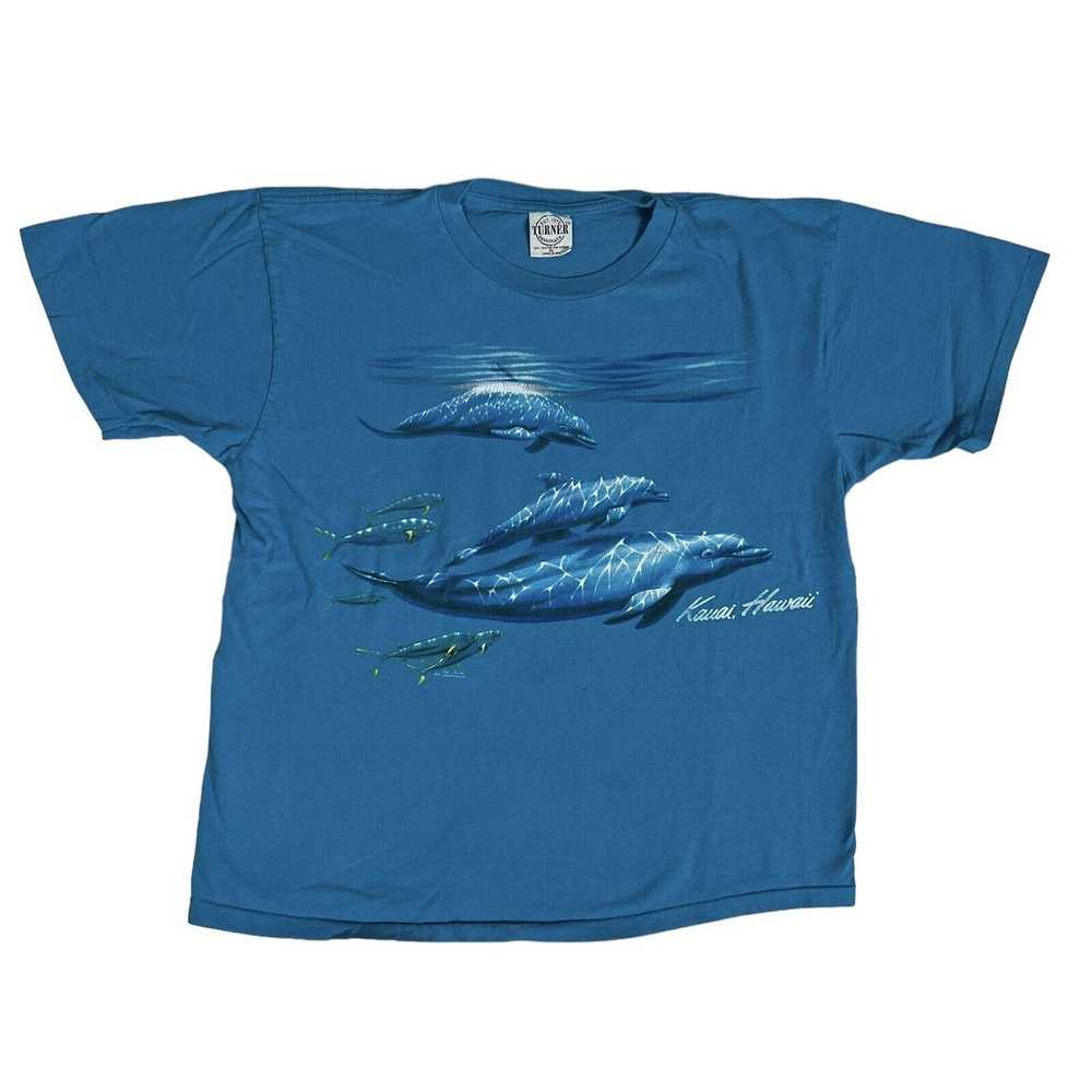 Vintage Vintage Kauai Hawaii Dolphin T-Shirt Size… - image 2