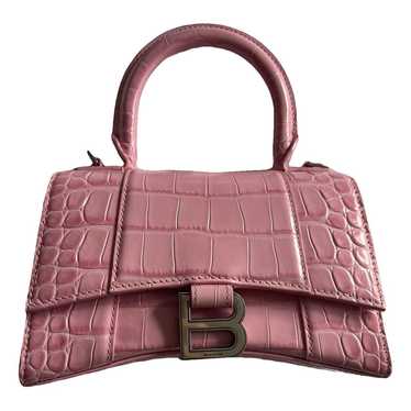 Balenciaga Hourglass leather bag - image 1