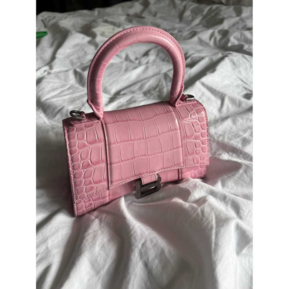 Balenciaga Hourglass leather bag - image 2