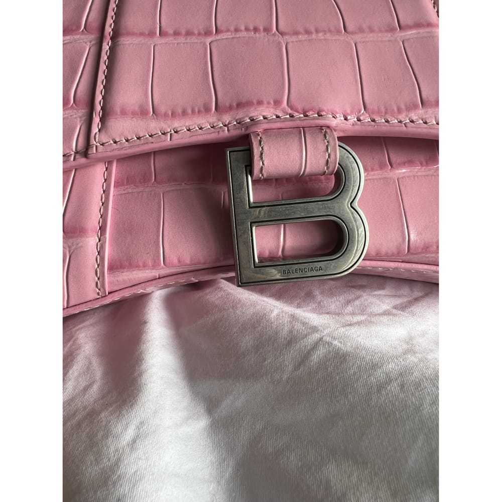 Balenciaga Hourglass leather bag - image 3