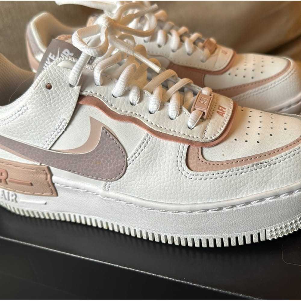 Nike Air Force 1 leather trainers - image 7
