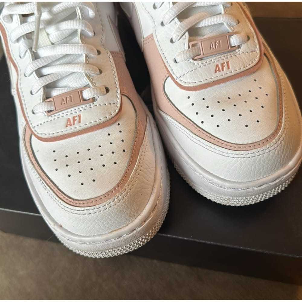 Nike Air Force 1 leather trainers - image 8