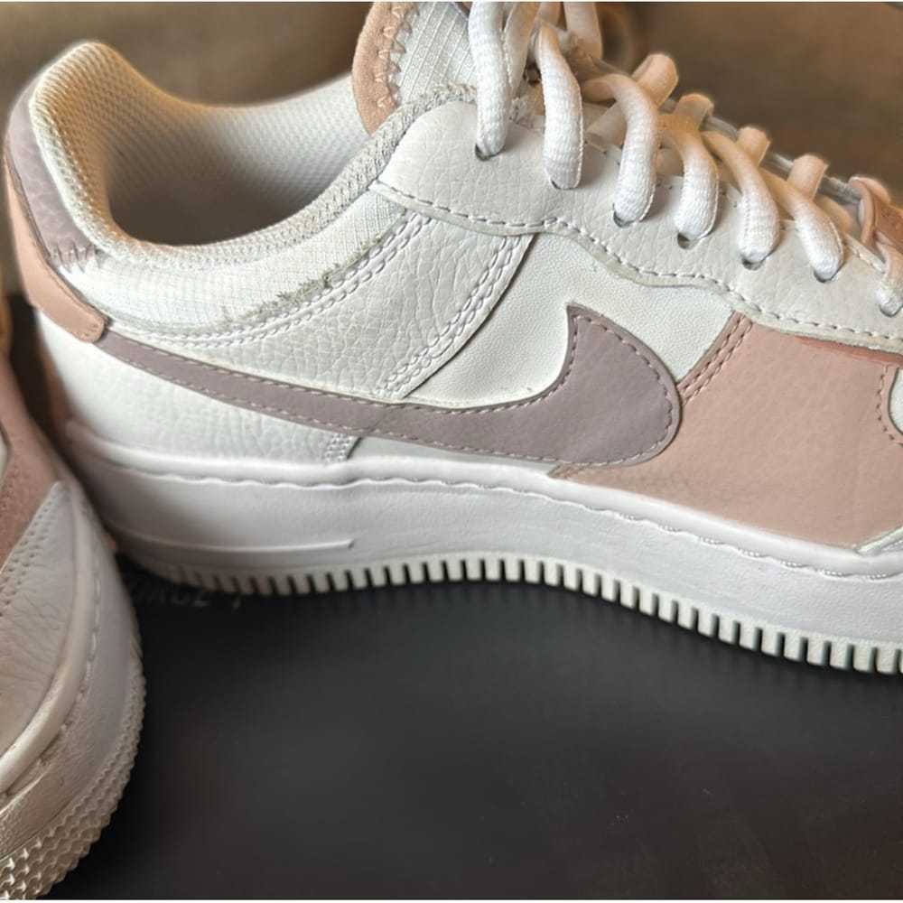 Nike Air Force 1 leather trainers - image 9